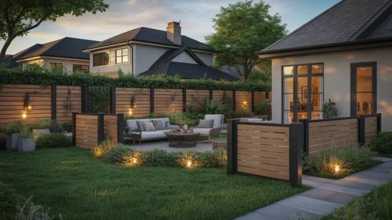 18 backyard fence ideas