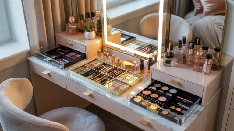 28 vanity organization ideas