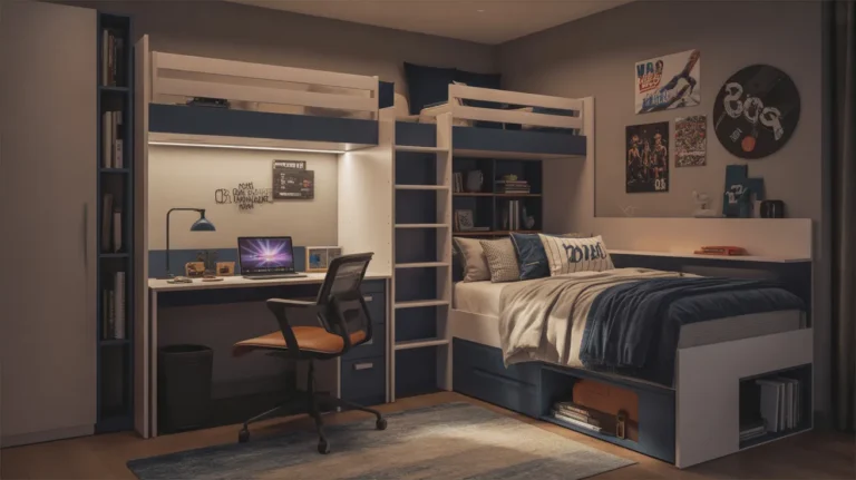 Boys dorm room design