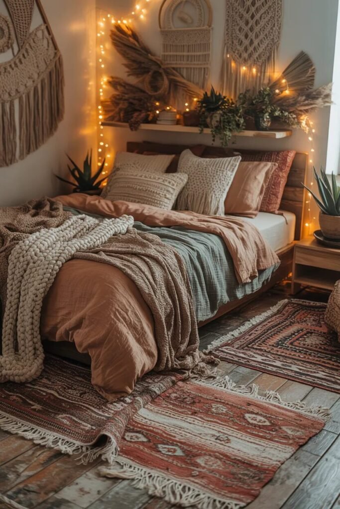 stylish small bedroom ideas boho room