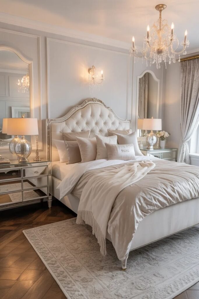 White beach theme bedroom ideas
