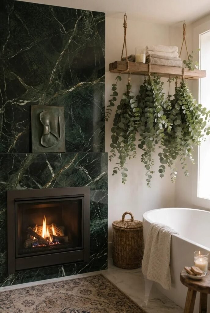17 bathroom wall decor ideas eucalyptus decor