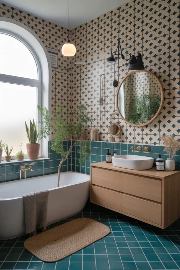 17 bathroom wall decor ideas tile wall