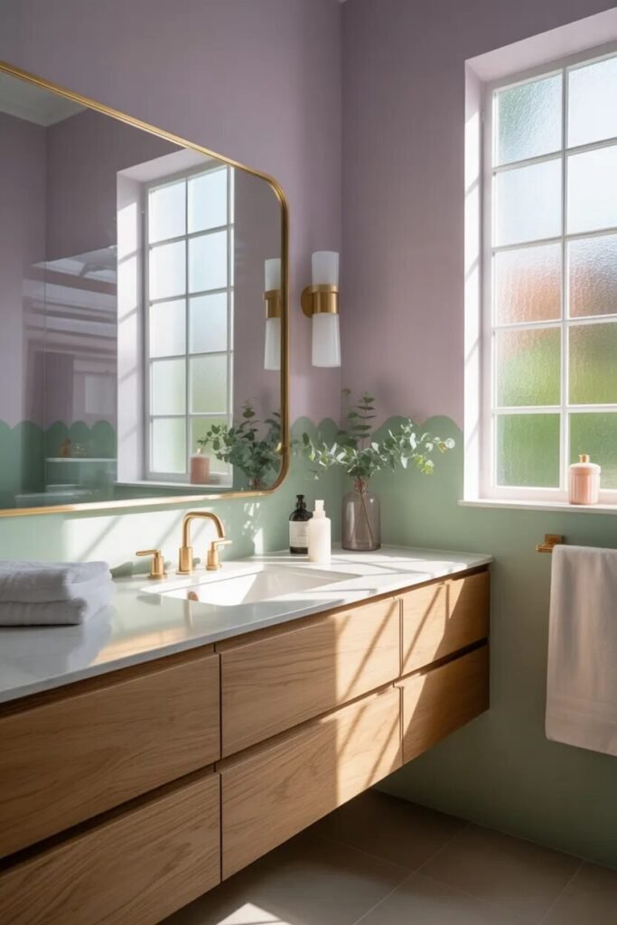 17 bathroom wall decor ideas pastel walls