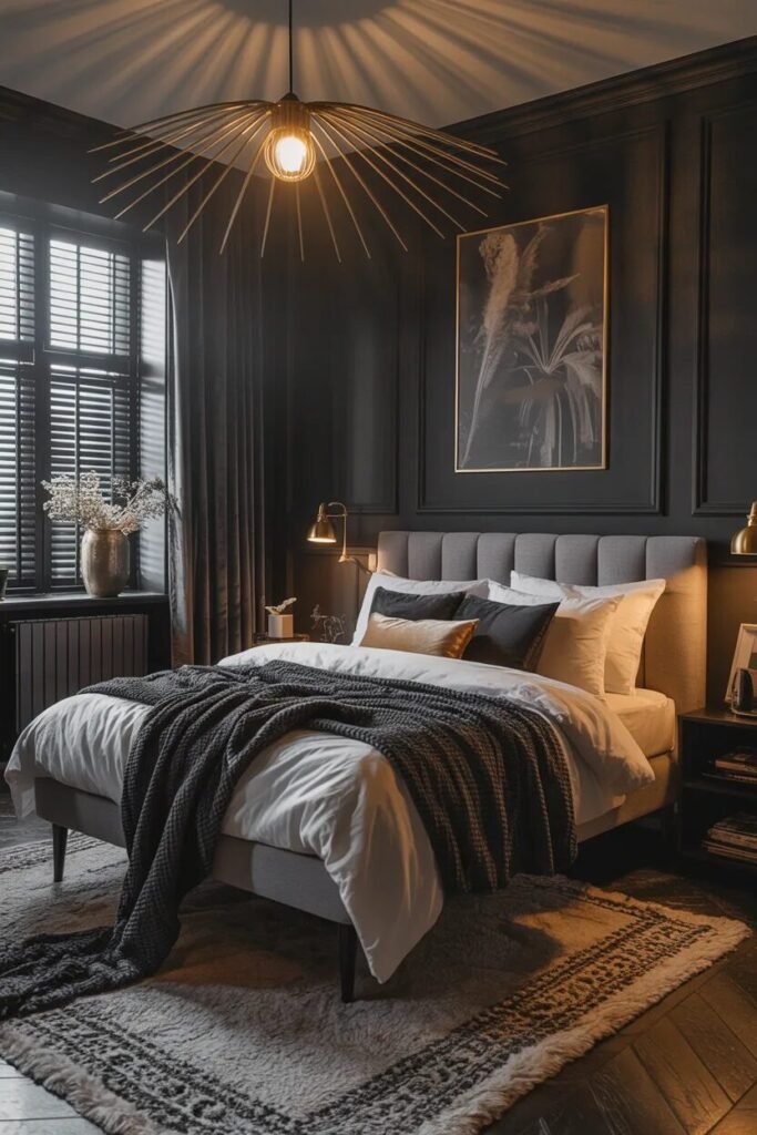stylish small bedroom ideas dark bedroom