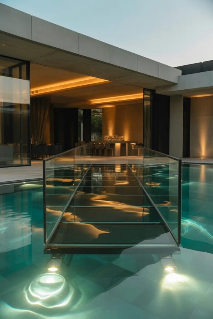30 creative pool bar ideas glass bridge bar