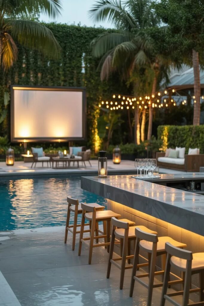 30 creative pool bar ideas cinema bar