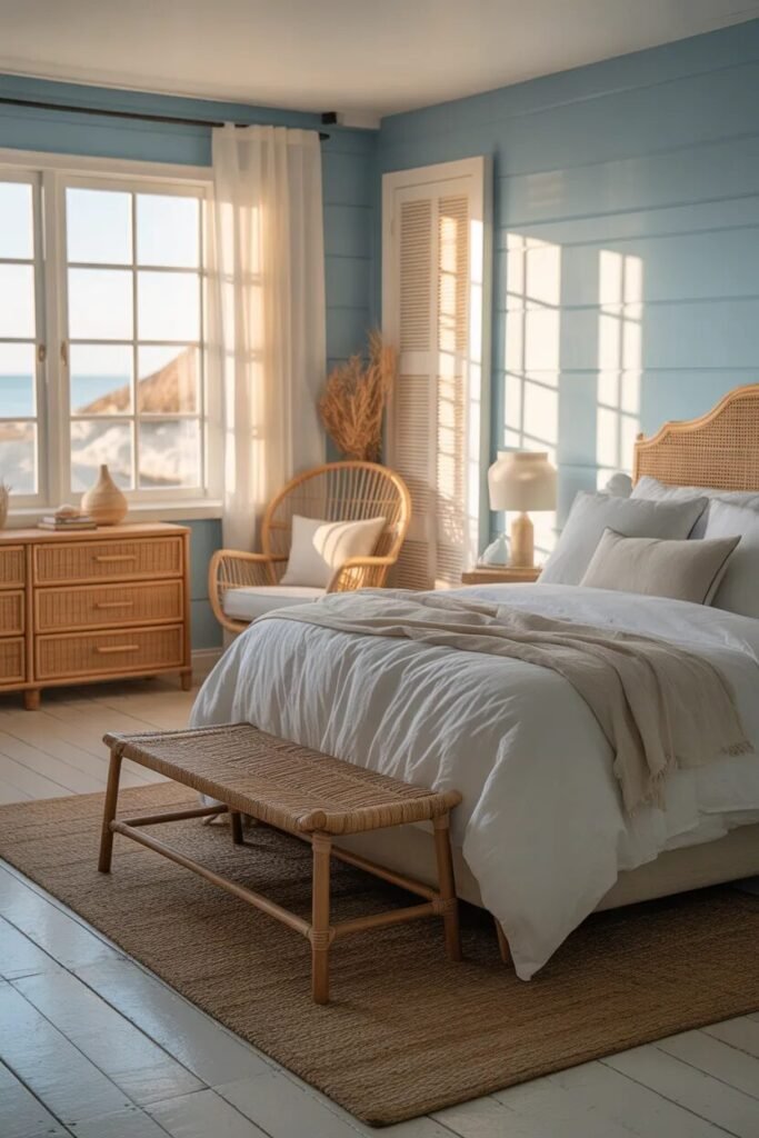 coastal blue bedroom ideas furniture