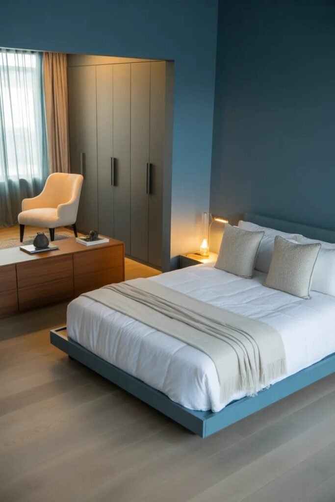 blue grey bedroom ideas furniture