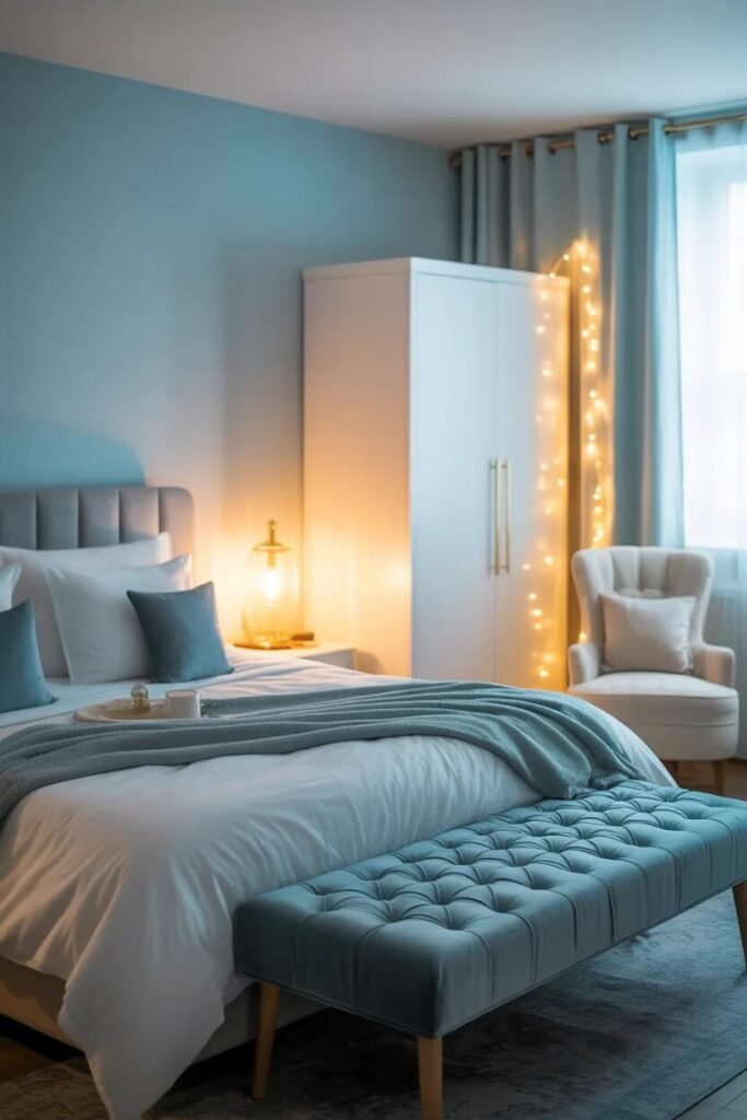 pastel blue bedroom ideas furniture