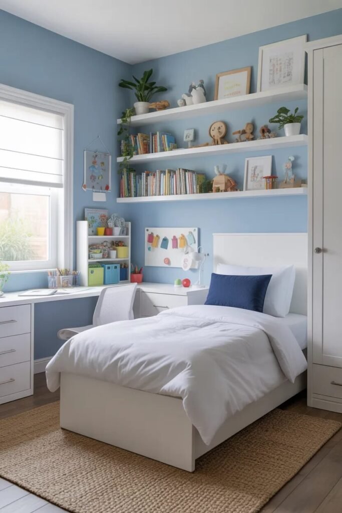 kids blue bedroom ideas furniture