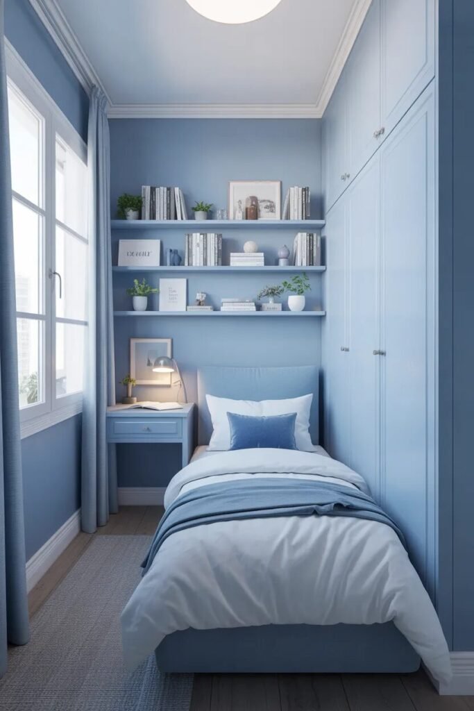 small blue bedroom ideas furniture