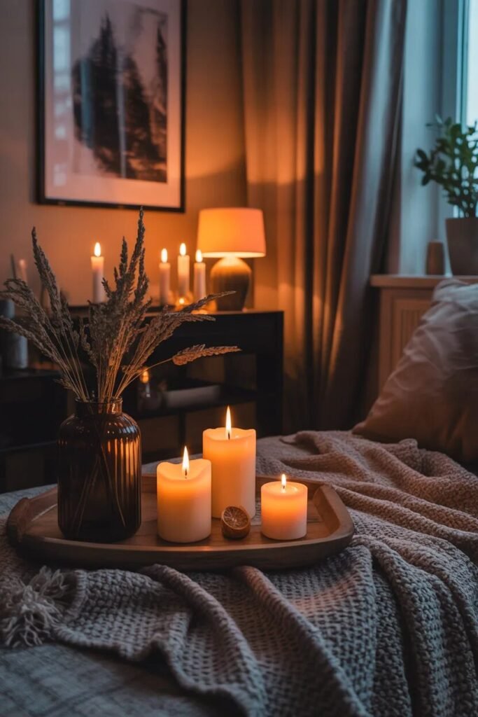 Moody living room design 18 moody living room design candlelight decor
