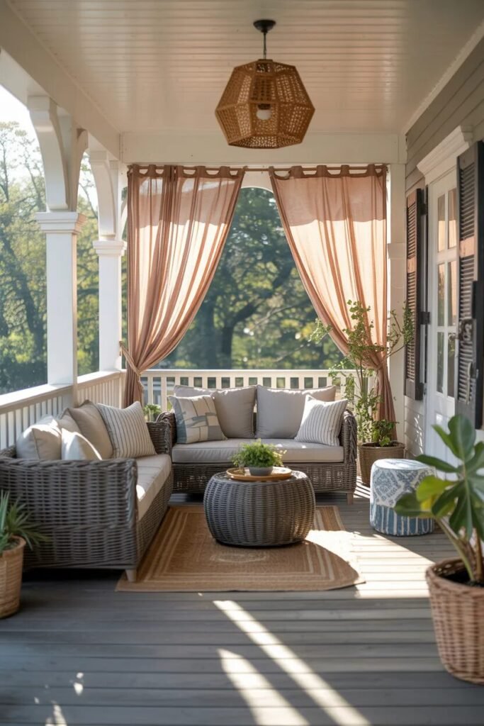 Lounge front porch design ideas