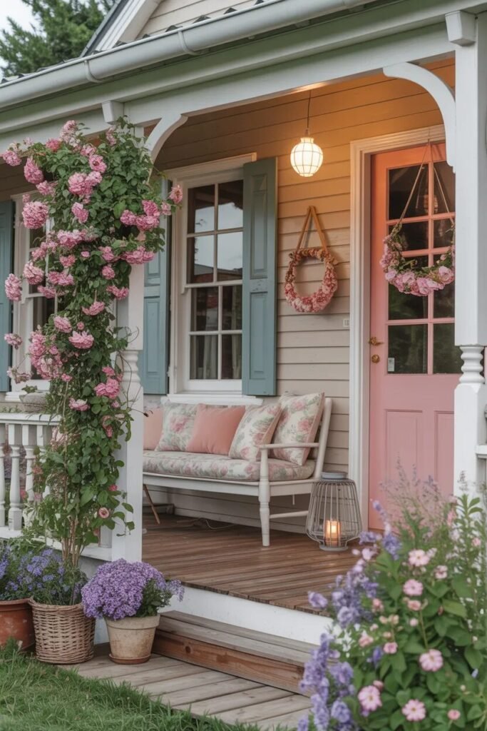 Cottage front porch design ideas