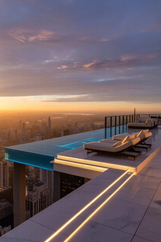 Ultra-luxury terrace design ideas