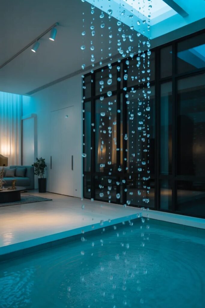 Waterfall aesthetic wall decor ideas