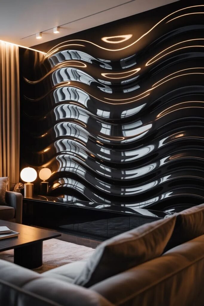 Ripple aesthetic wall decor ideas