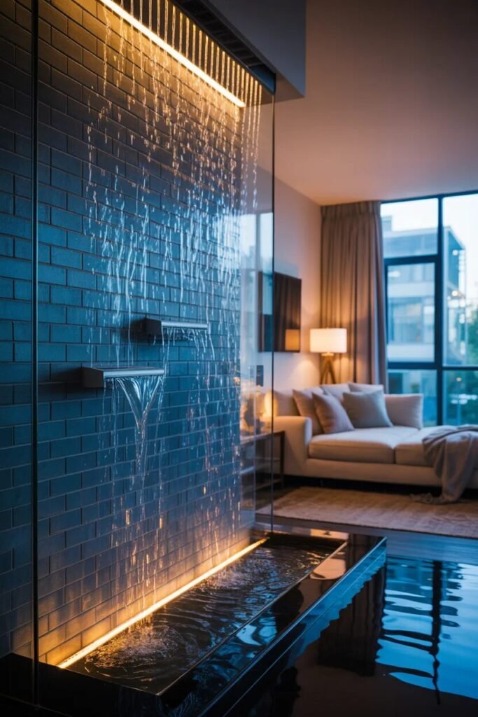 Rainfall aesthetic wall decor ideas