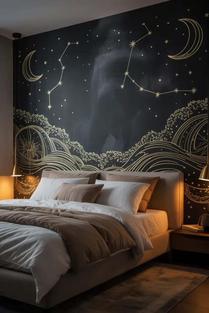 Celestial aesthetic wall decor ideas