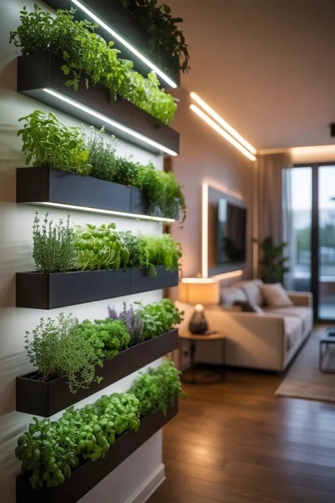Indoor herb garden ideas 4 wall indoor herb garden ideas