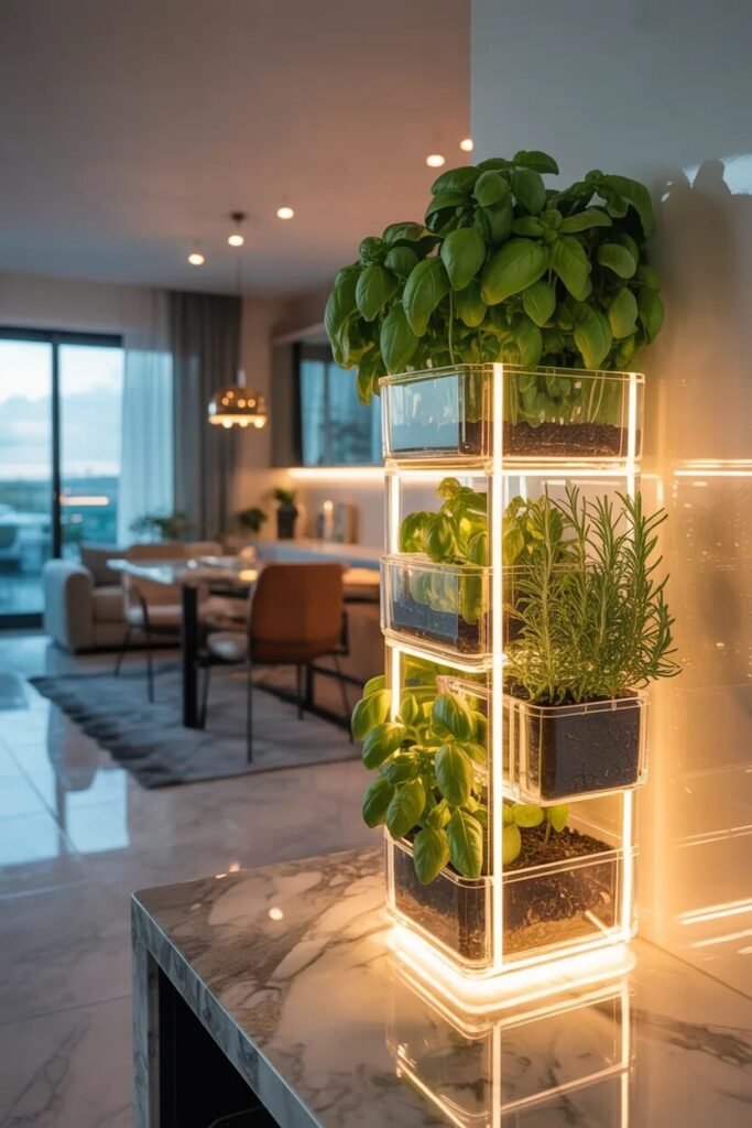 creative herb planter ideas tower