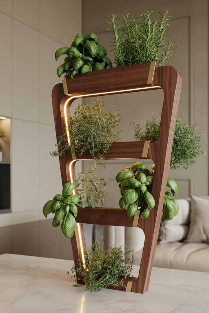 tree creative herb planter ideas