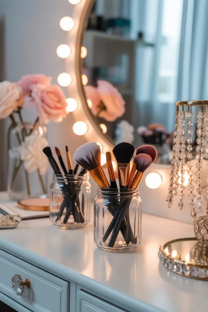 28 vanity organization ideas 4 glass vanity organization ideas jars