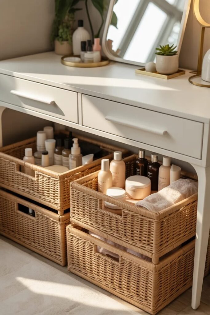28 vanity organization ideas 11 under vanity organization ideas baskets