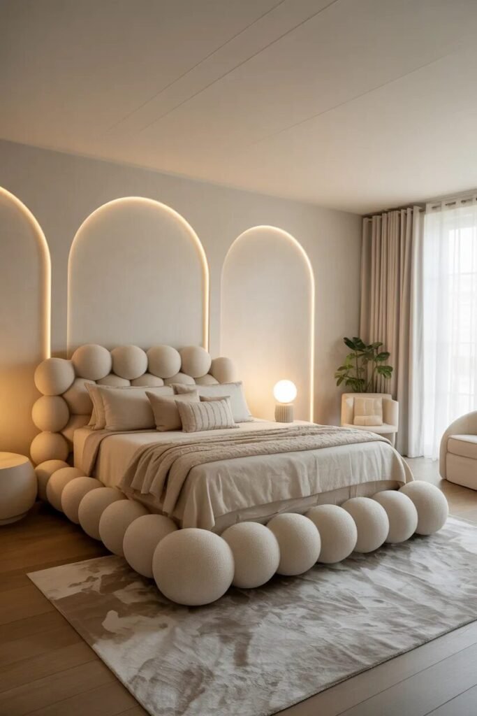 Boucle 21 bed frame design