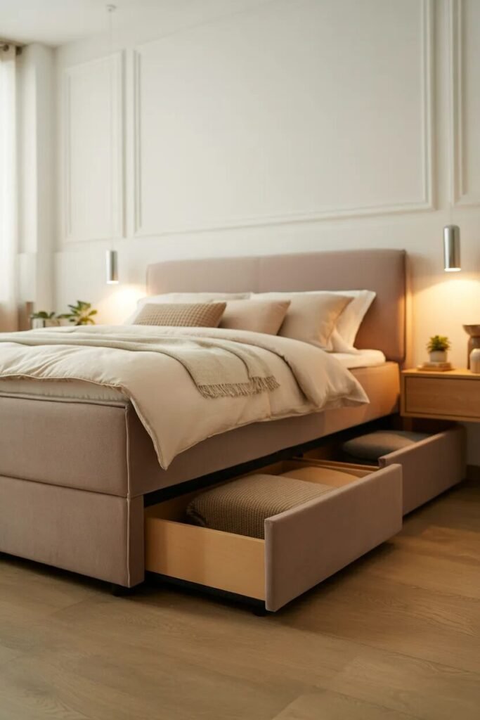 Storage 21 bed frame design