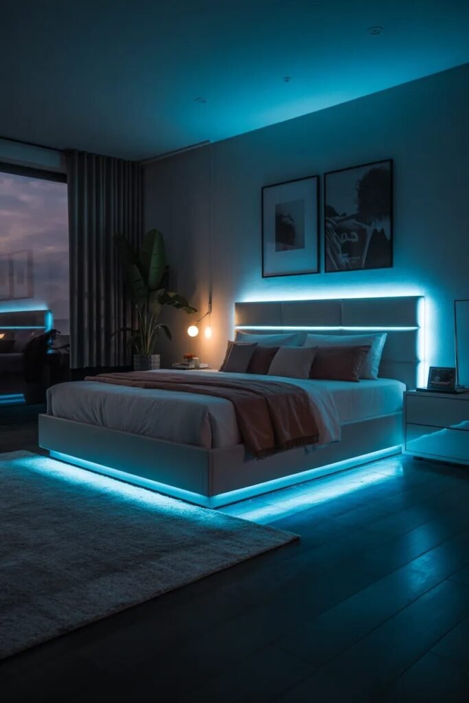 Neon 21 bed frame design