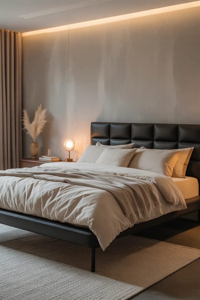 Black matte 21 bed frame design