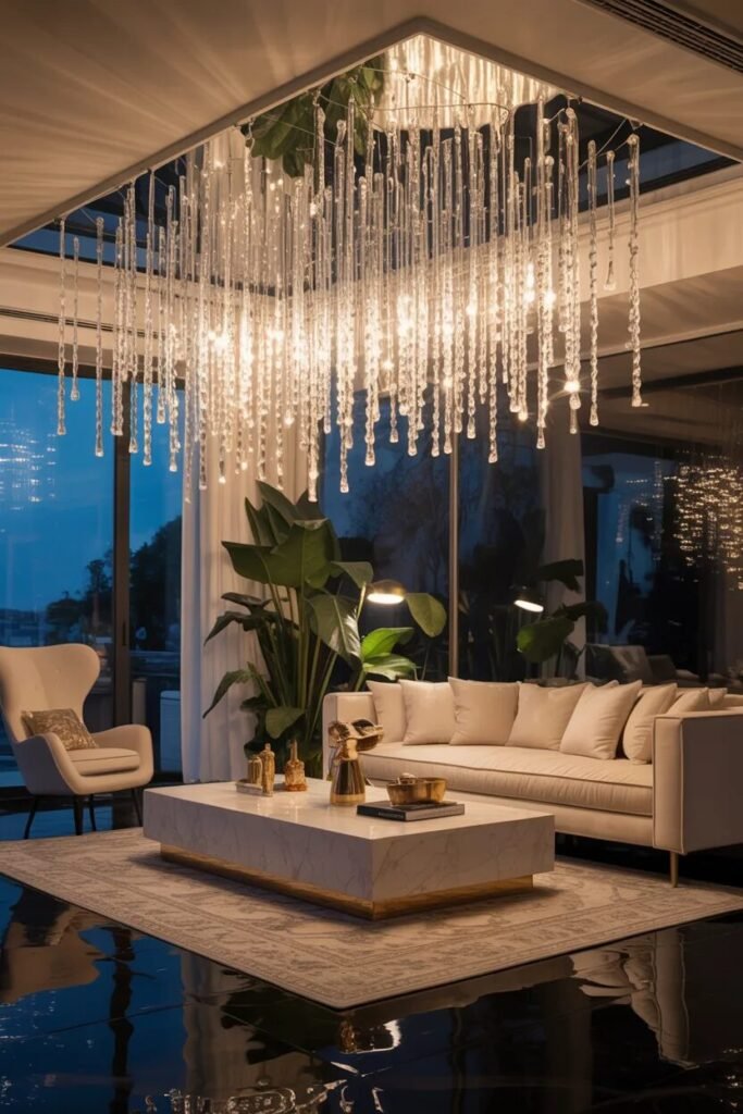Unique living room lighting ideas 4 glamorous living room lighting ideas