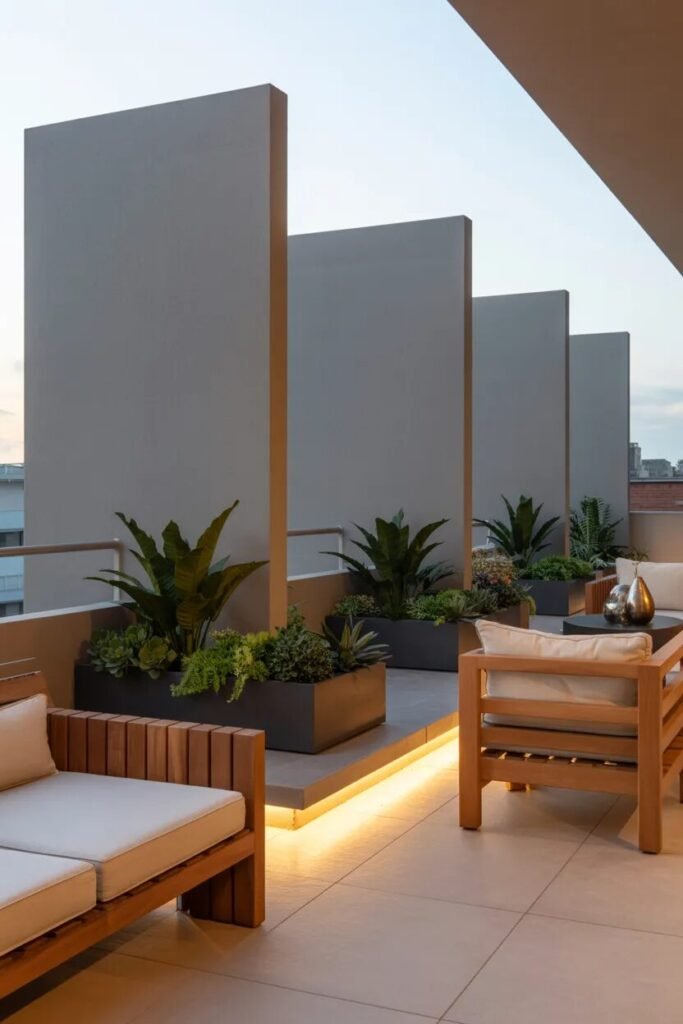 Modern balcony privacy ideas 7 concrete balcony privacy ideas modern