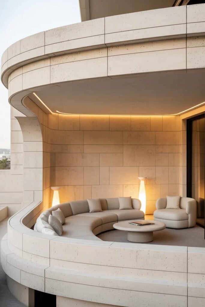 Modern balcony privacy ideas 9 curved balcony privacy ideas modern