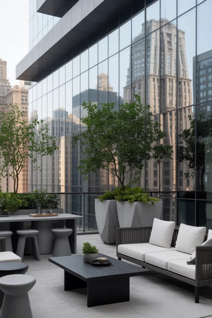Modern balcony privacy ideas 16 mirror balcony privacy ideas modern