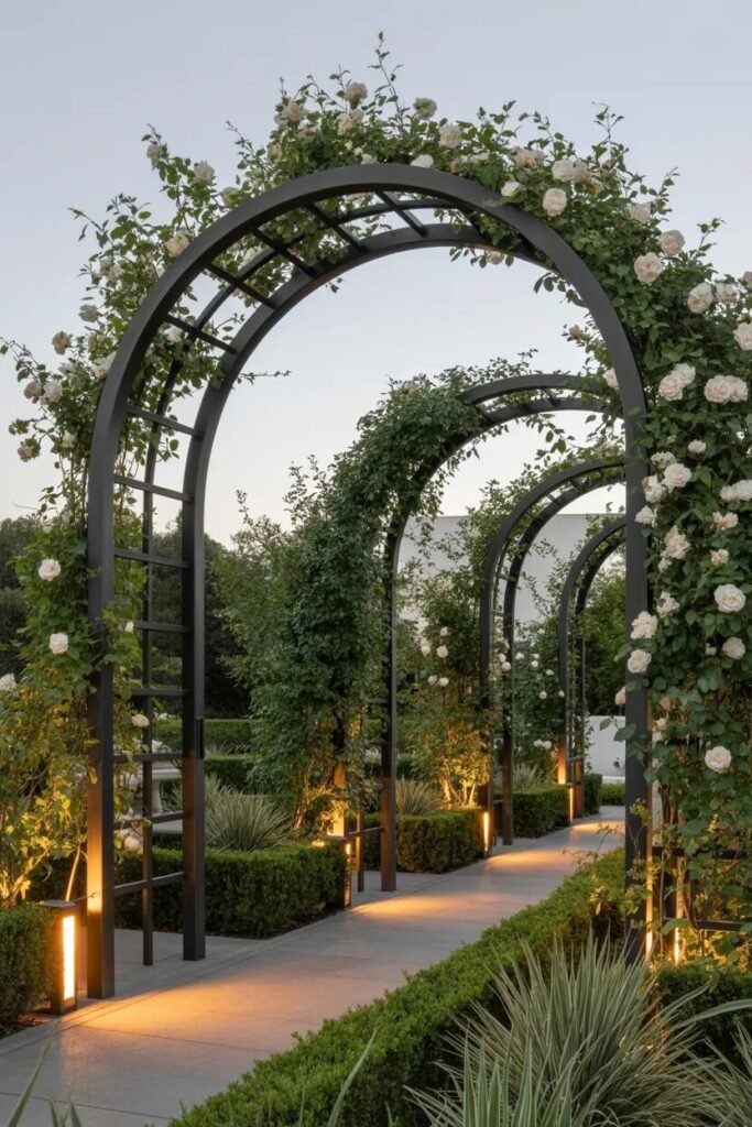 Arch frame 19 yard ideas