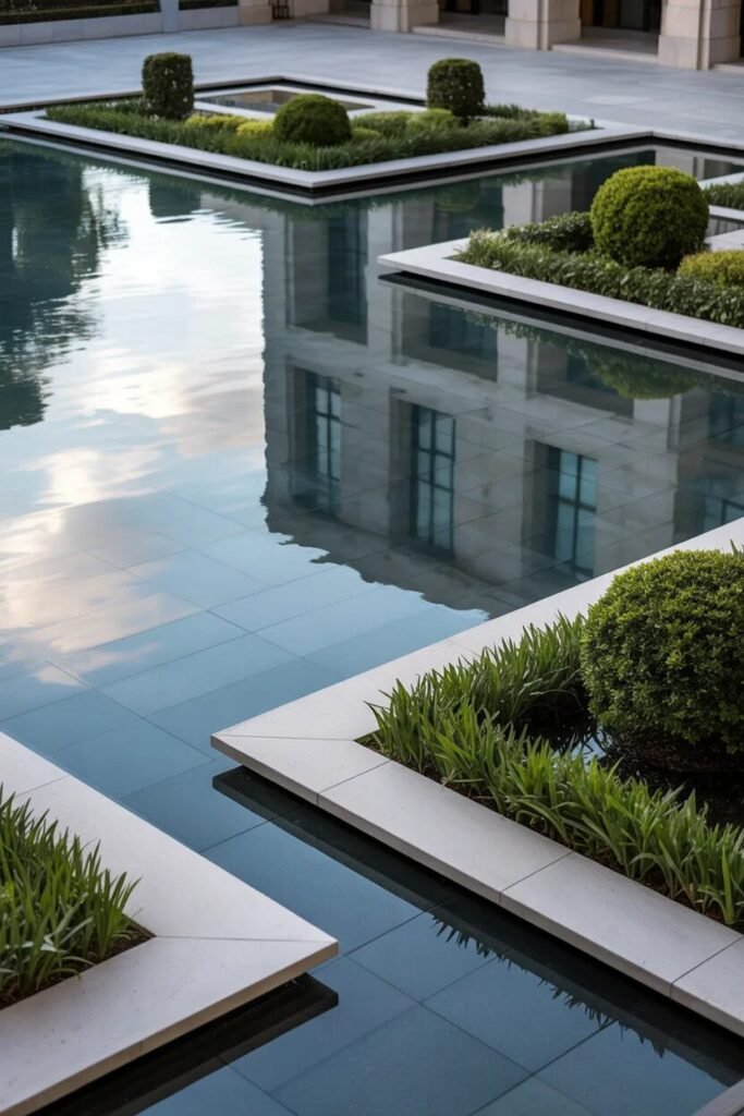 Reflection courtyard 19 yard ideas