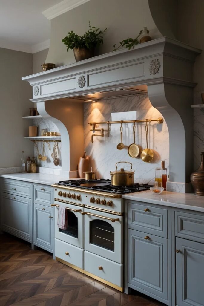 luxury farmhouse kitchen design ideas range cooker