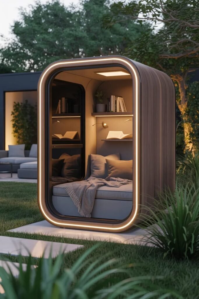 15 DIY backyard ideas reading pod
