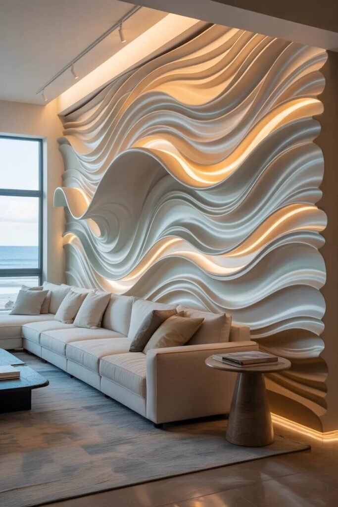 3D coastal wall decor ideas