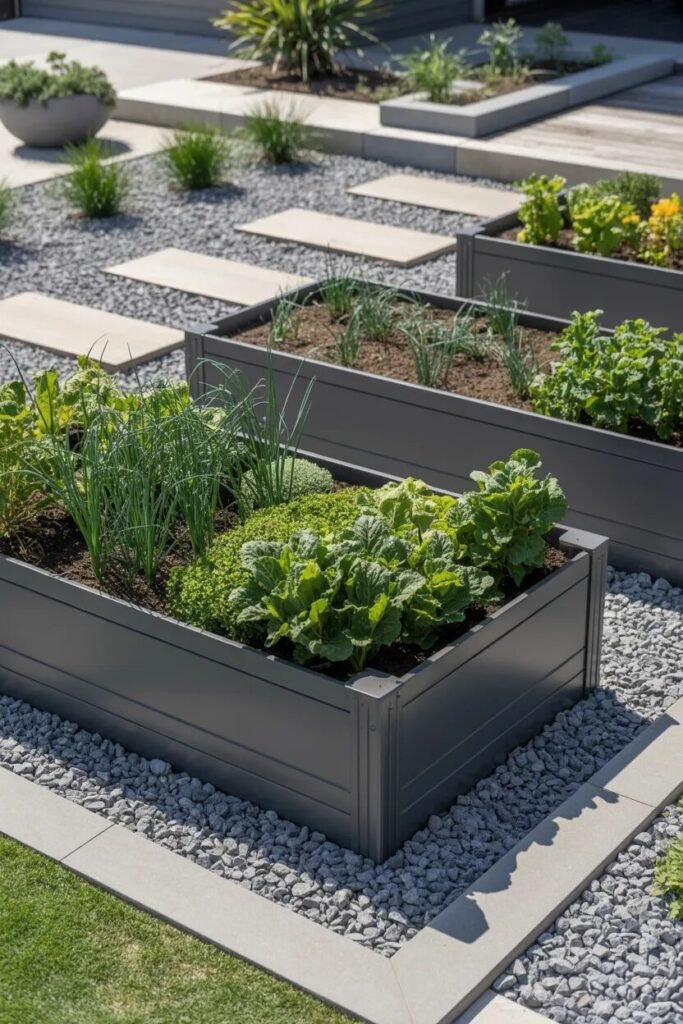 small front yard landscaping ideas raised beds