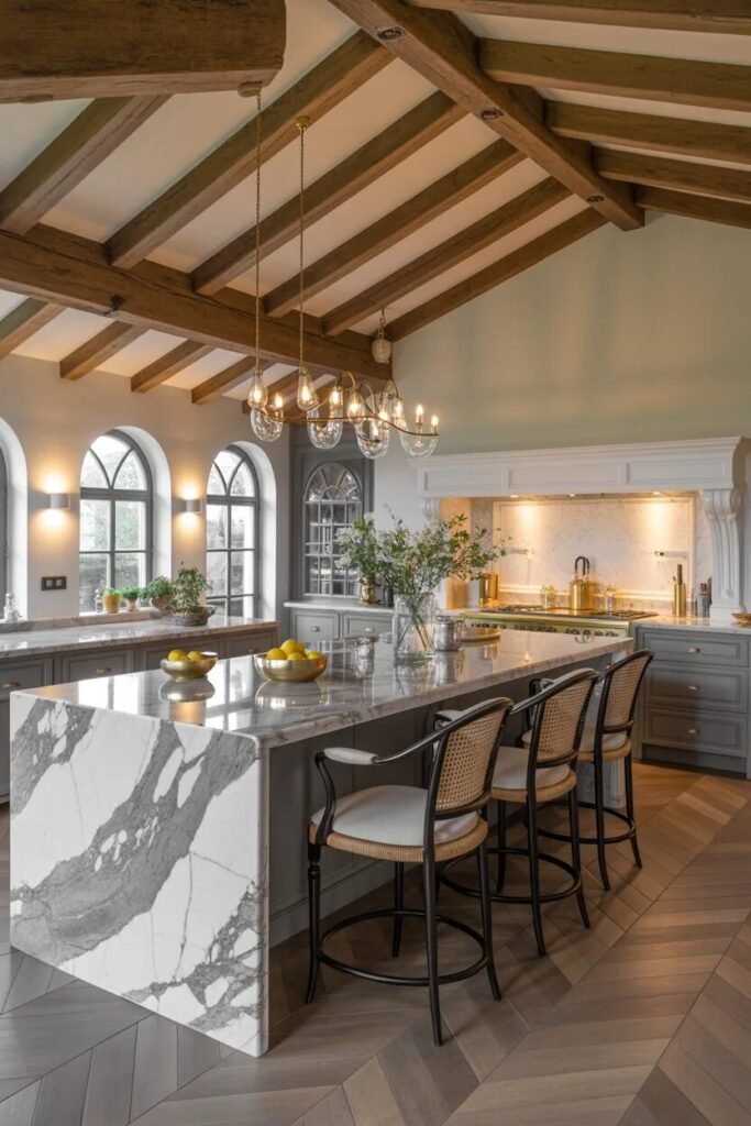 luxury farmhouse kitchen design ideas modern fusion
