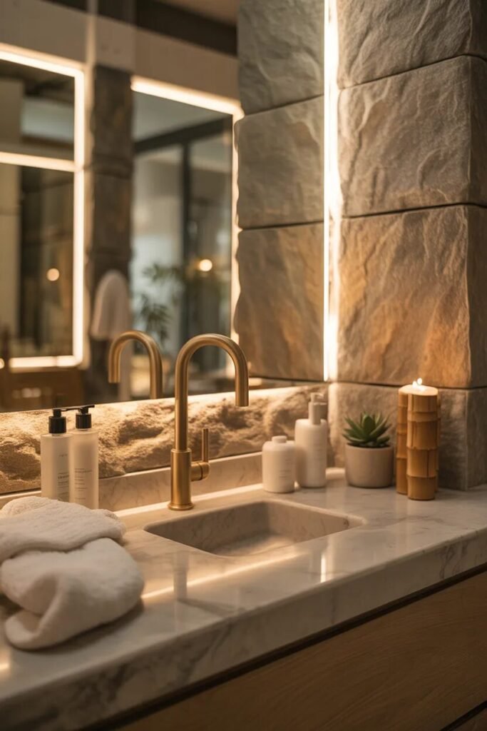 luxury vanity ideas spa corner