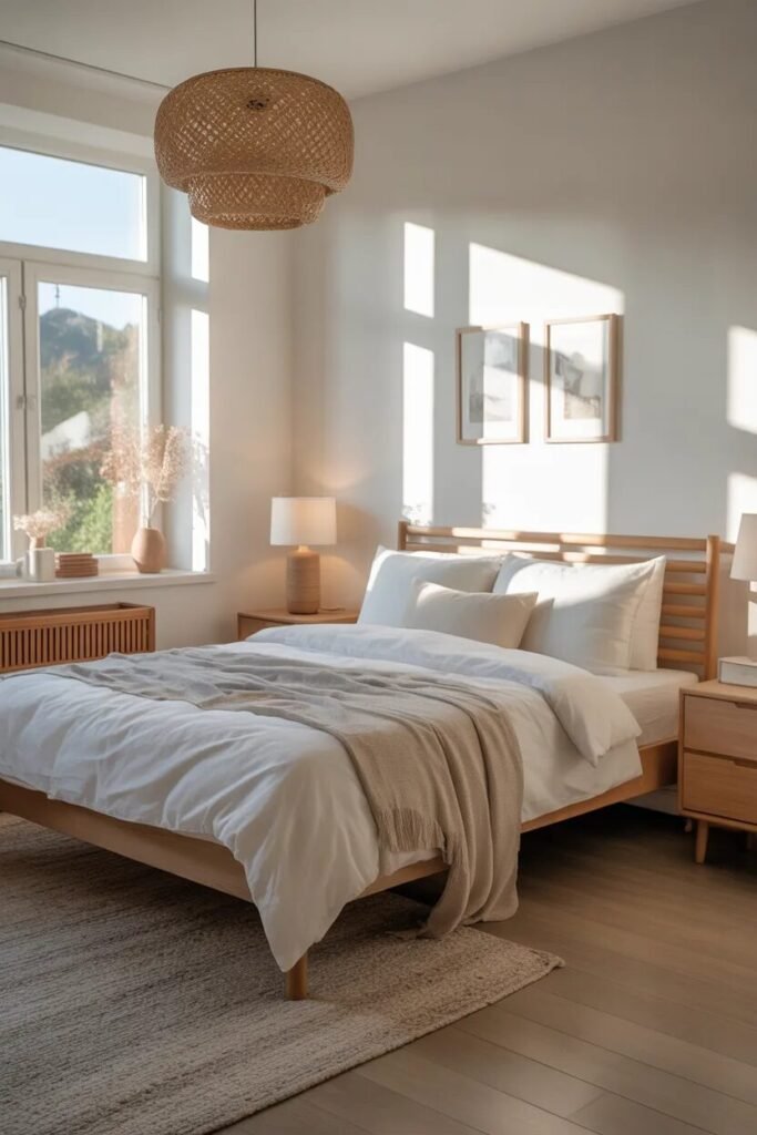 20 guest bedroom design ideas 6 20 guest bedroom design ideas Scandinavian room