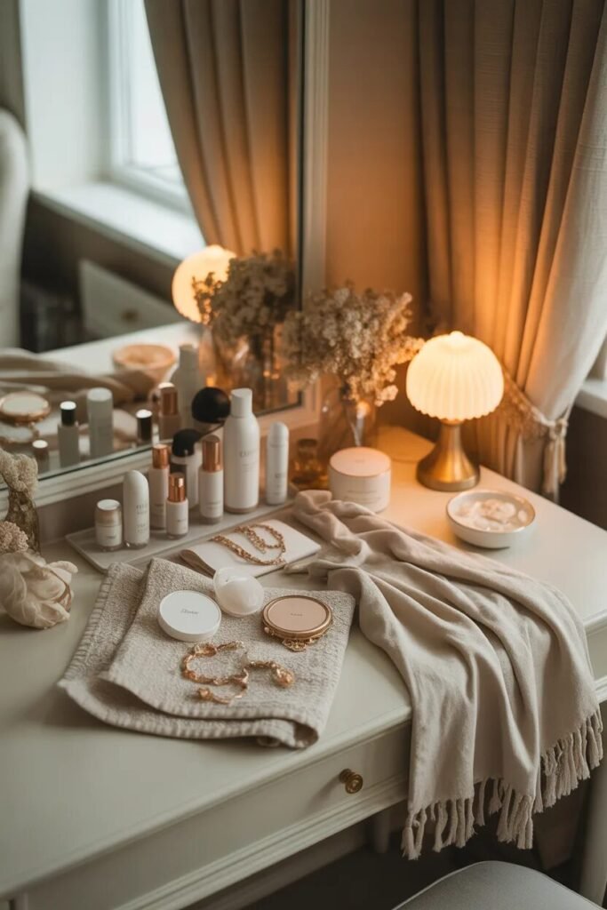 luxury vanity ideas neutral