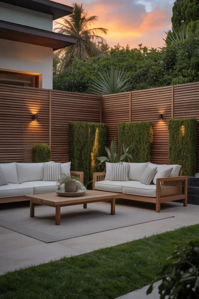 18 backyard fence ideas wooden privacy fence