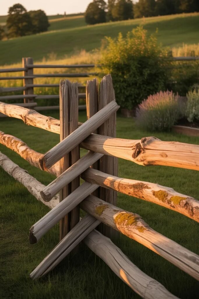 18 backyard fence ideas rustic split rail fence