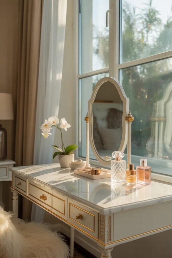 luxury vanity ideas window